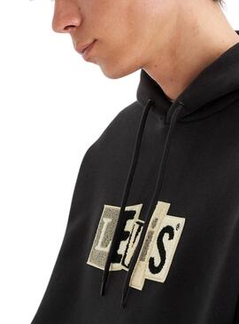 Sweatshirt Levis Skate noir pour homme