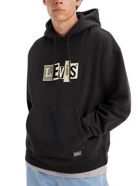 Sweatshirt Levis Skate noir pour homme