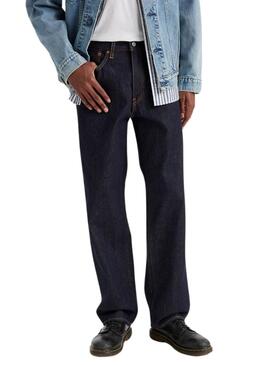 Jean Levi's 568 loose dark denim pour homme