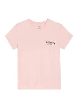 T-shirt Levi's The Perfect Tee Neutrals rose pour femme