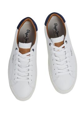 Sneakers Pepe Jeans Yogi blanc pour homme