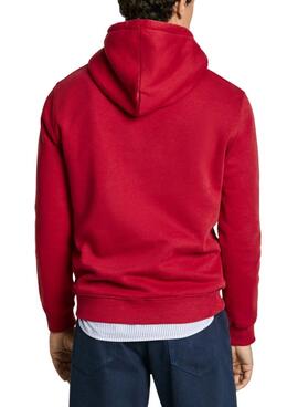 Sweatshirt Pepe Jeans Somers rouge pour homme