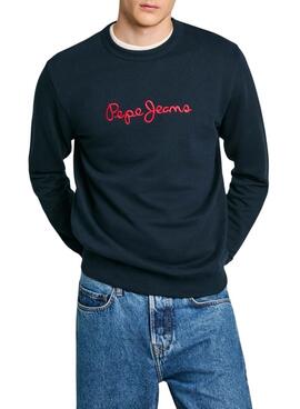 Sweatshirt Pepe Jeans New Joe marine pour homme