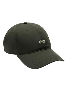 Casquette basique Lacoste verte pour homme