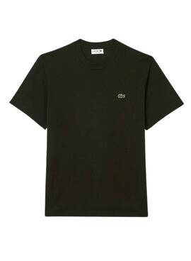 T-shirt basique Lacoste vert pour homme