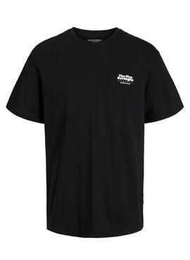 T-shirt Jack and Jones Bronx noire pour homme