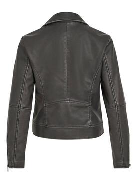 Veste de motard Vila Vicara noire pour femme