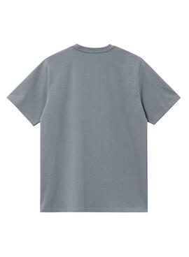 T-shirt Carhartt basique gris pour homme