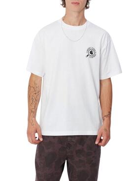 T-shirt Carhartt Inspector blanc pour homme