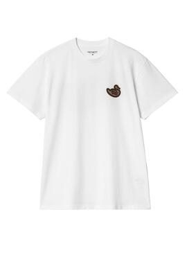 T-shirt Carhartt Ducks blanc pour homme