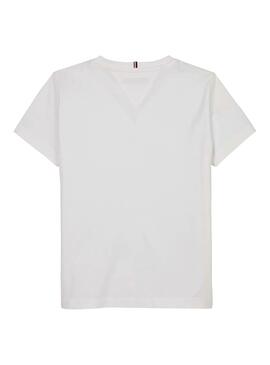 T-shirt Tommy Hilfiger Nyc blanc pour fille