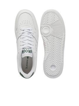 Chaussures Lacoste L001 blanches pour homme