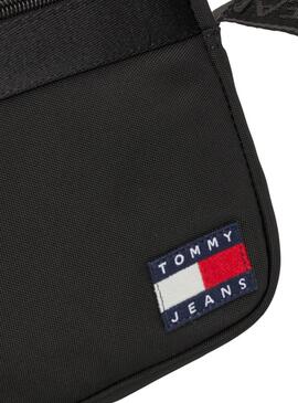 Sac Tommy Jeans Daily Reporter noir pour homme