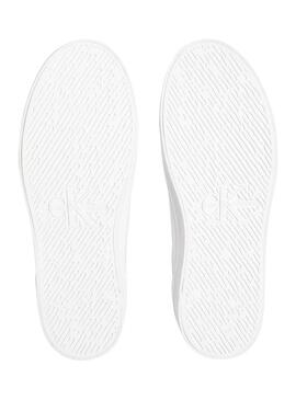 Chaussures Calvin Klein Jeans Bold blanches pour femme