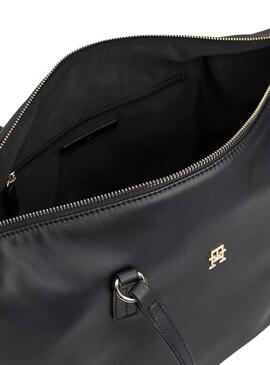 Sac à main Tommy Hilfiger Poppy noir pour femme