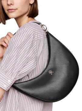 Sac Tommy Hilfiger Selle noir pour femme