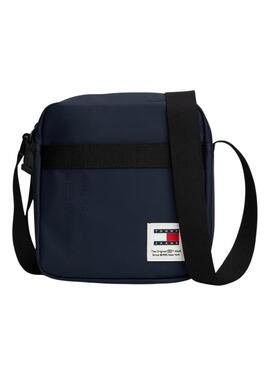 Sac à bandoulière Tommy Jeans Essential Crossover Reporter bleu marine pour homme