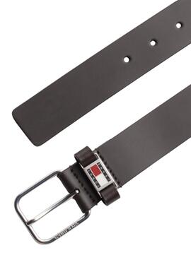 Ceinture en cuir marron pour homme Tommy Hilfiger Scanton