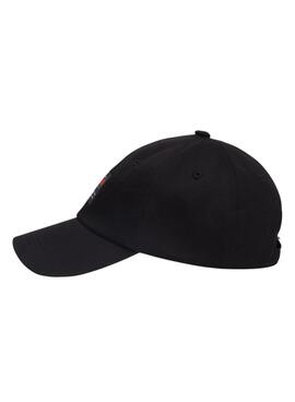 Casquette Tommy Jeans Heritage Structured noire pour homme