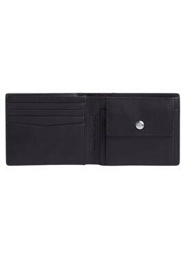 Portefeuille Calvin Klein Jeans Monogramme noir