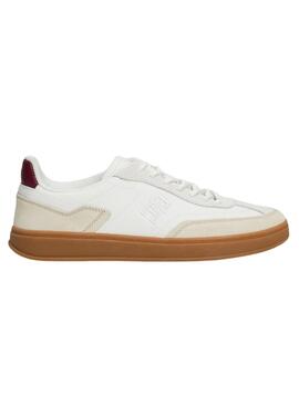 Chaussures Tommy Hilfiger Heritage Court blanches pour femmes