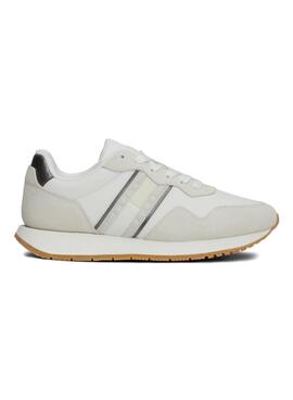 Des baskets Tommy Jeans Eva Runner blanches pour femme