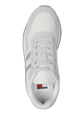 Chaussures Tommy Jeans Eva Runner grises pour femme