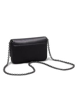 Sac Calvin Klein Jeans Minimal Monogram Flap noir pour femme