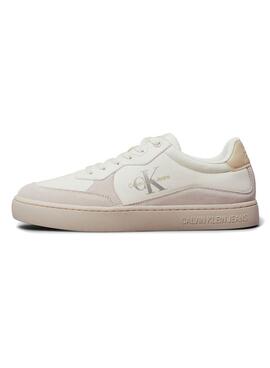 Sneakers Calvin Klein Jeans Classic Cupsole Low beige pour homme