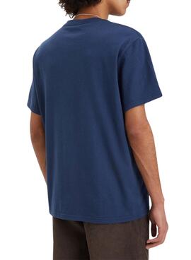 T-shirt Levi's Padded bleue pour homme.