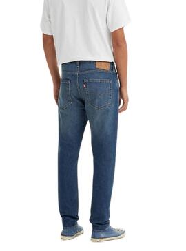 Jean Levi's 512 mid wash denim pour homme.