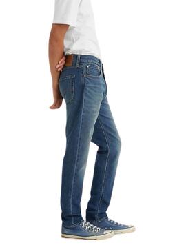 Jean Levi's 512 mid wash denim pour homme.