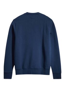 Sweatshirt Levi's basic bleue pour homme