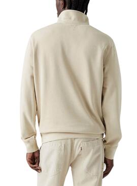 Sweatshirt Levi's Original HM beige pour homme