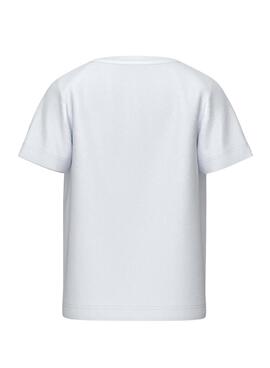 T-shirt Name It Hesun Blanc Pour Garçon.