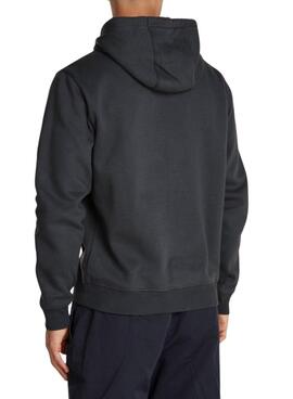 Sweat à capuche Tommy Jeans noir pour hommes