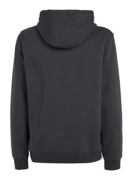 Sweat à capuche Tommy Jeans noir pour hommes