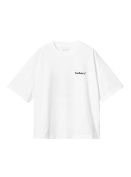 T-shirt Carhartt Fold Leo blanc pour femme