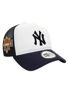 Casquette New Era World Series Trucker marine pour homme et femme