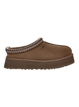 Sabots UGG Tasman marron avec plateforme pour femme