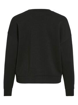 Sweat-shirt Vila Visiffi noir pour femme