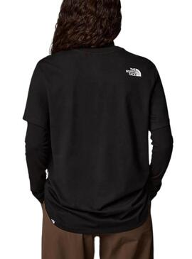 T-shirt The North Face Fine noir pour femme