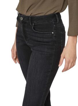 Jean Vila Visarah denim noir pour femme