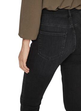 Jean Vila Visarah denim noir pour femme