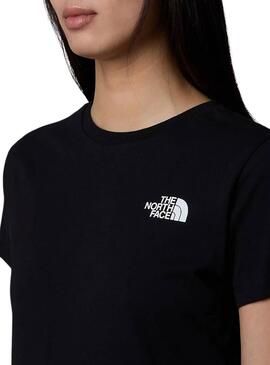 T-shirt The North Face Box noir pour femme