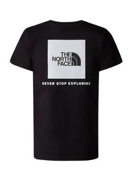 T-shirt The North Face Box noir pour femme