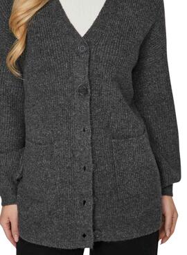 Veste grise pour femme de la marque Vila Vikimmis