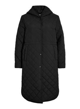 Manteau Vila Vigalia noir pour femme