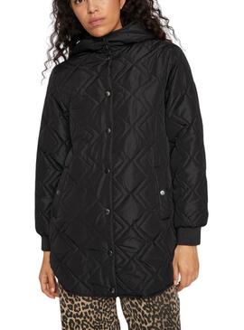 Manteau Vila Vijade noir pour femme