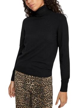 Pull Vila Vicomfy noir pour femme